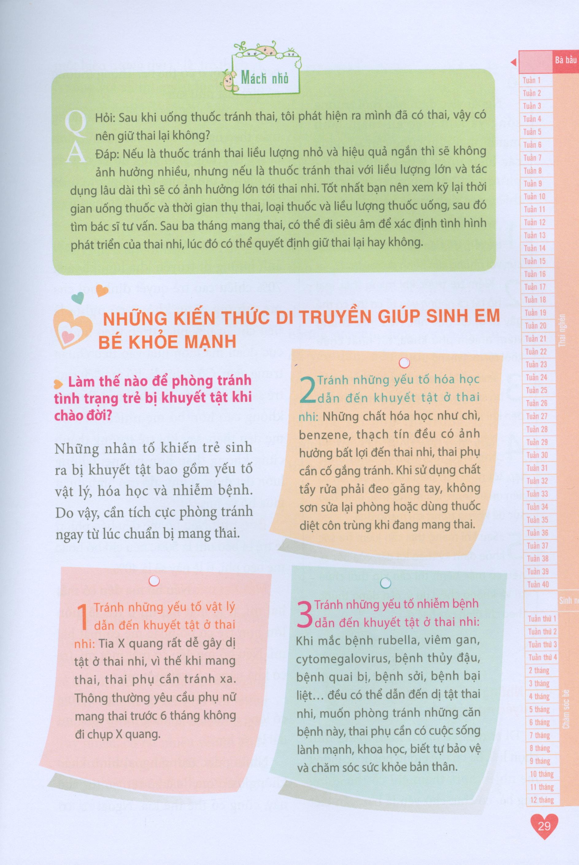 Bách Khoa Thai Nghén, Sinh Nở Và Chăm Sóc Bé