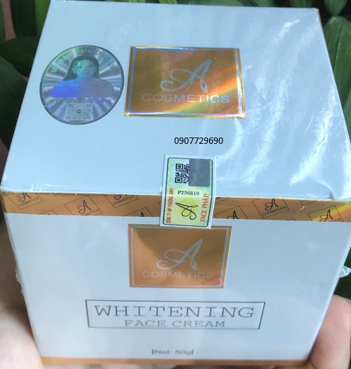 Kem dưỡng trắng da face pháp a cosmetic 50g