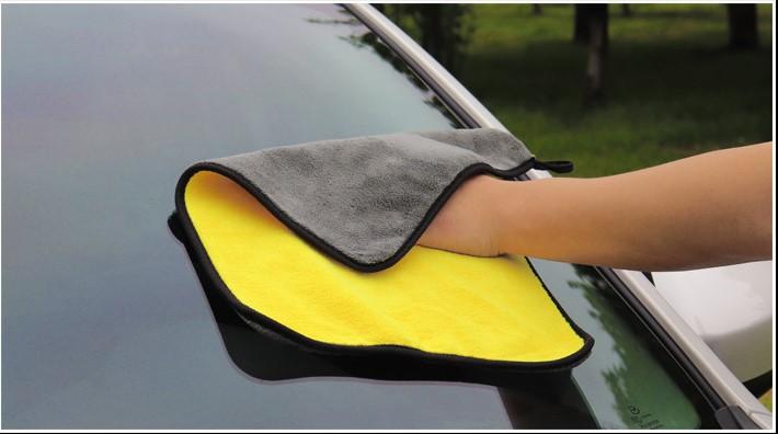 [HCM]KHĂN LAU XE CHUYÊN DỤNG 2 MẶT 30 x 30CM