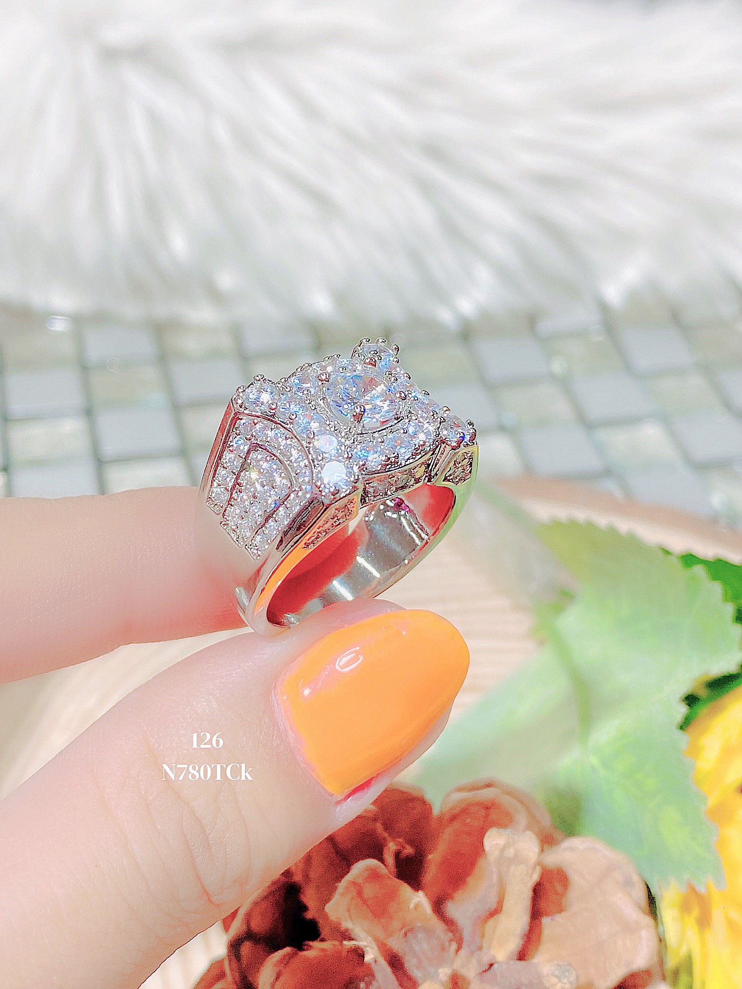 Uha - nhẫn nam mạ 18k cao cấp n780
