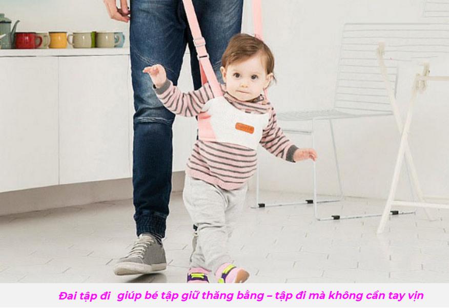 Đai tập đi cho bé BabyLab BL8902 USA (xám)