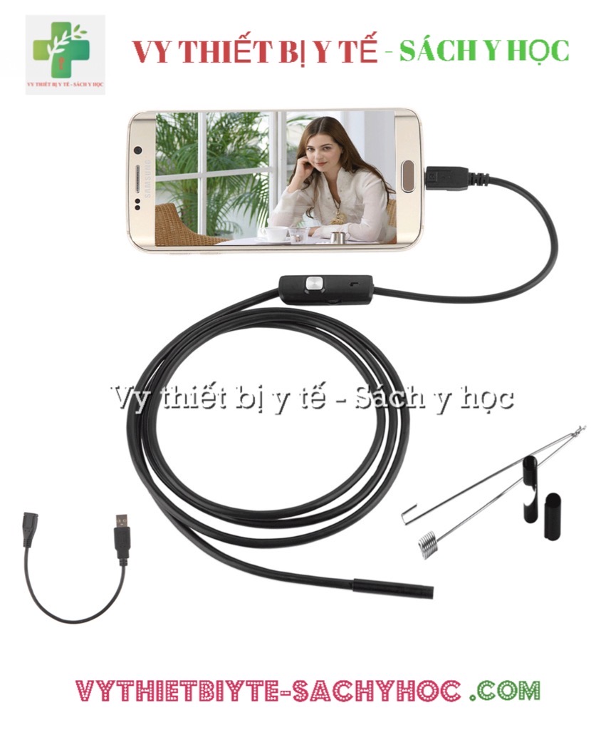 Camera nội soi 5.5mm android dây 1m