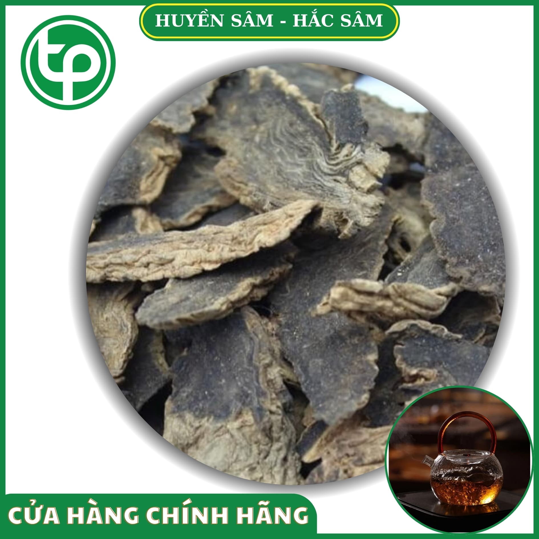 Huyền sâm khô 100g - Tấn Phát
