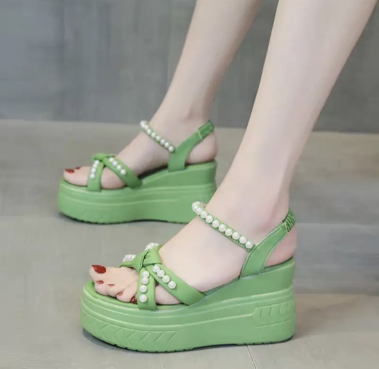 GIÀY SANDAL XUỒNG THẮT NƠ ĐINH NGỌC TH