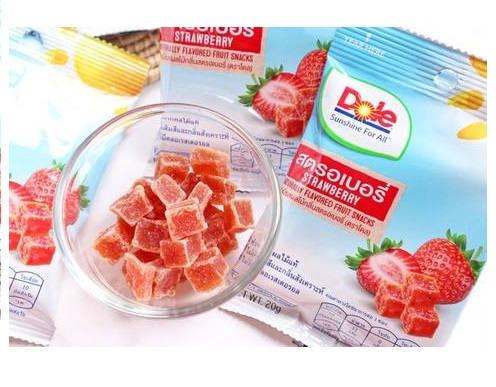 Kẹo trái cây vị dâu Dole 20g
