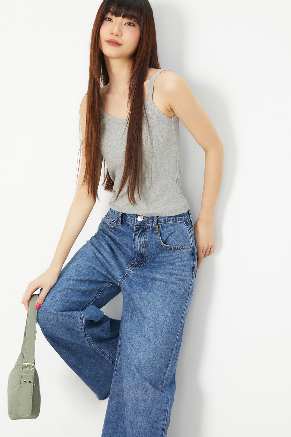 DOTTIE -  Áo thun hai dây căn bản - T0667