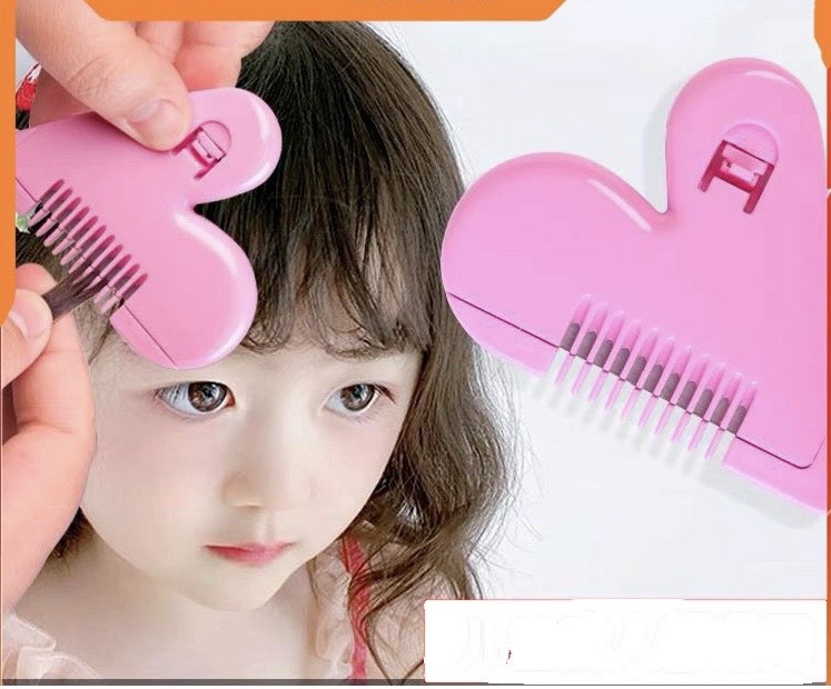 Lược tỉa tóc- lược cắt tóc mái siêu tiện lợi cho bé