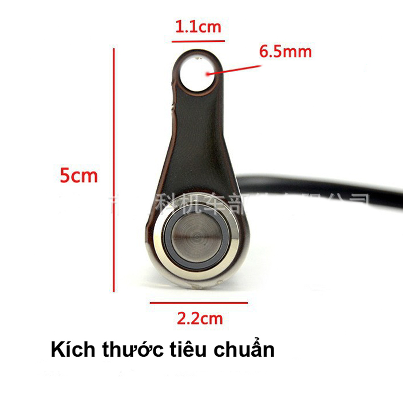 Công Tắc Led inox chân ốc cho xe máy NK071