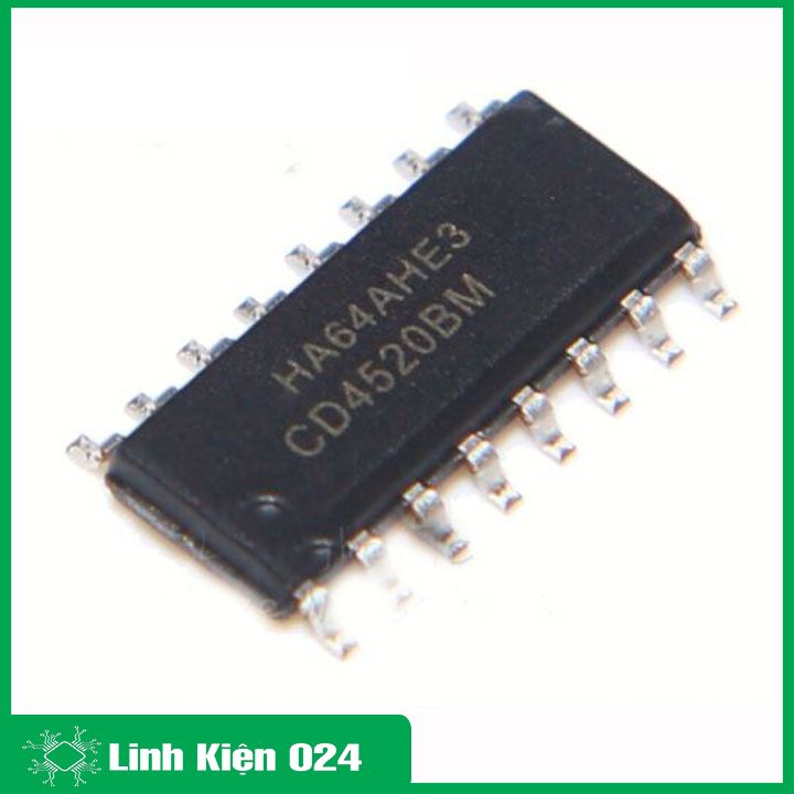 IC CD4520 SOP16/DIP16 điện áp cao