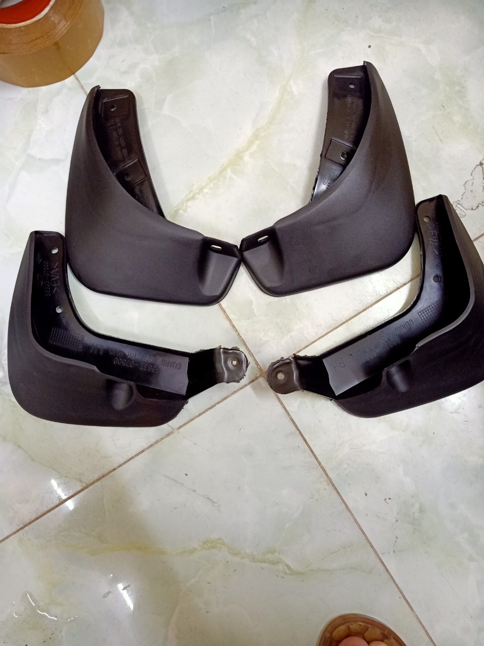 Bộ 4 chắn bùn xe Kia Morning Phom 2008 đến 2010