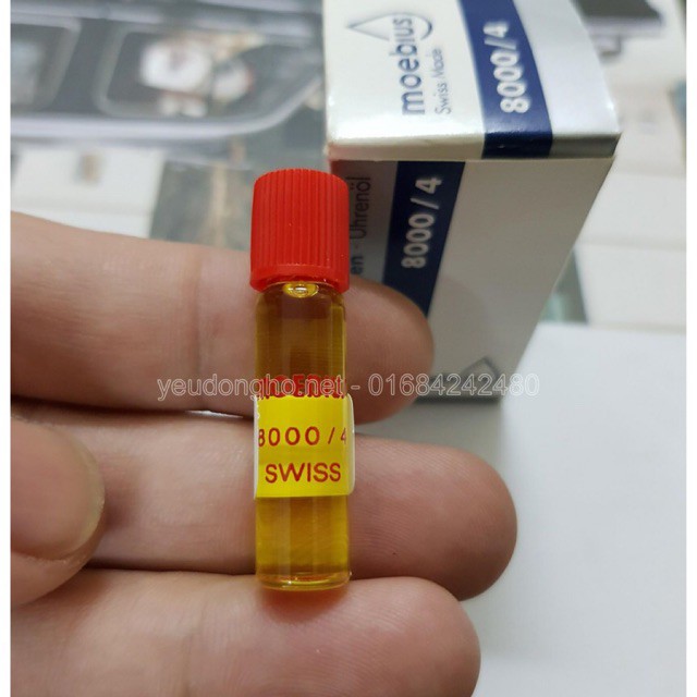 Dầu thụy sĩ tra cho đồng hồ cơ tự động