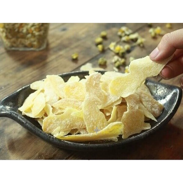 Mứt gừng Huế ngon đăc biệt ít ngọt cay cay giữ nguyên vị - 100g dùng thử - Tết - ăn vặt siêu ngon