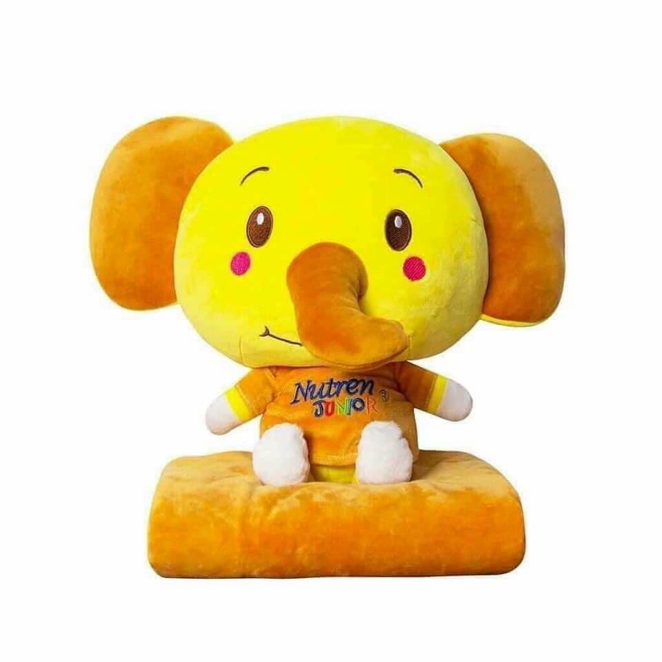 Bộ mền gối ôm voi con Nutren cho bé