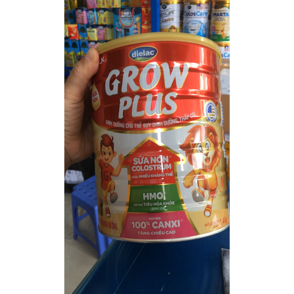 Sữa Bột Dielac Grow Plus 2+ HT 1400g (Sữa Non)