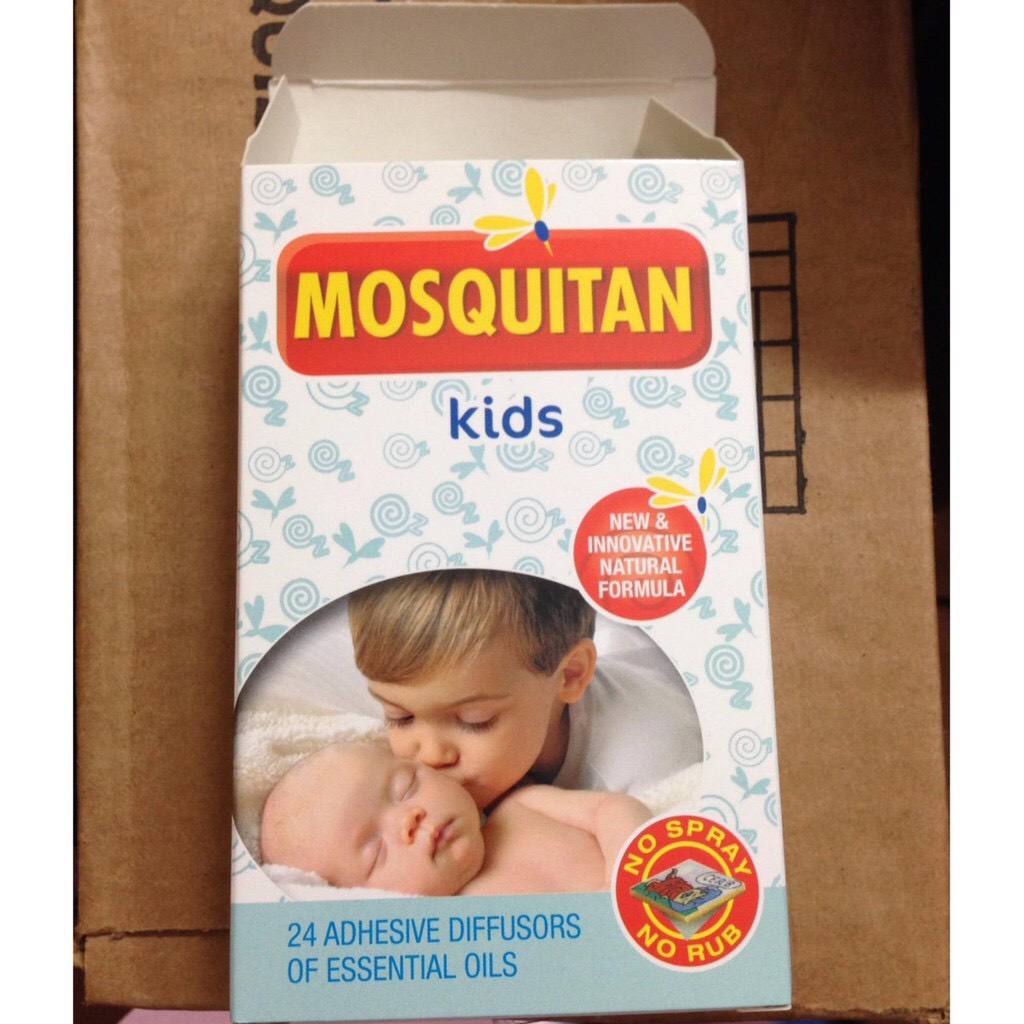 Miếng dán chống muỗi Mosquitan (hộp 24 miếng)