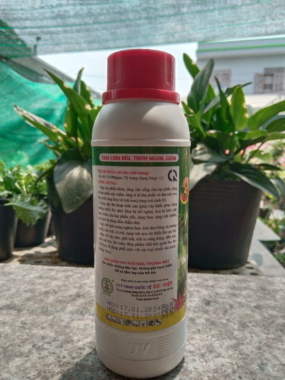 Phân bón lá 3 siêu lấy nhụy/đậu trái/lớn trái