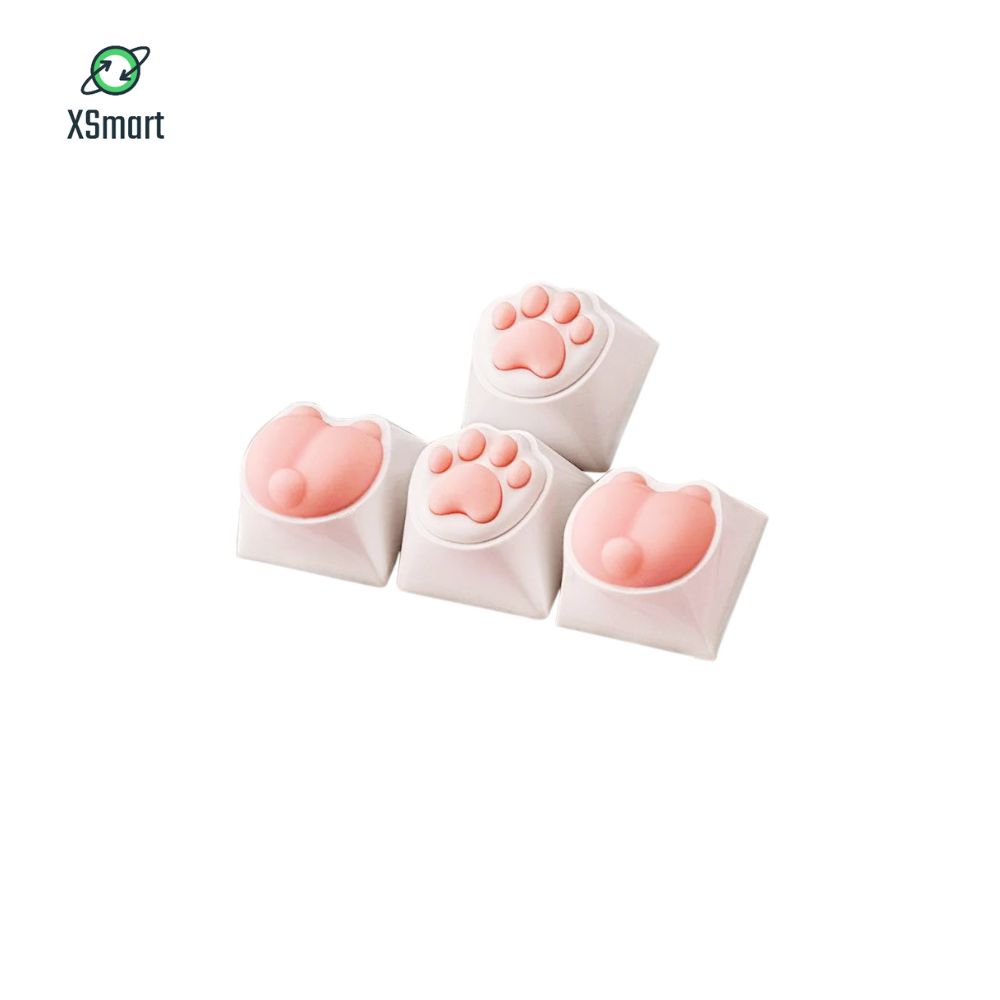 Keycap Lẻ Siêu Dễ Thương CUTE Cao Cấp Phủ Silicon Full Box Custom