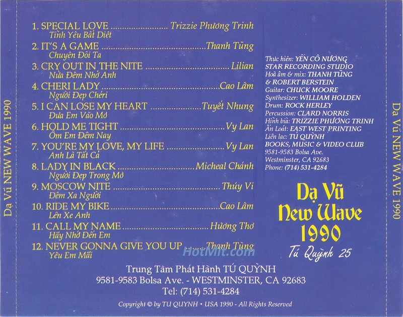 Tú quỳnh 25 - dạ vũ new wave 1990
