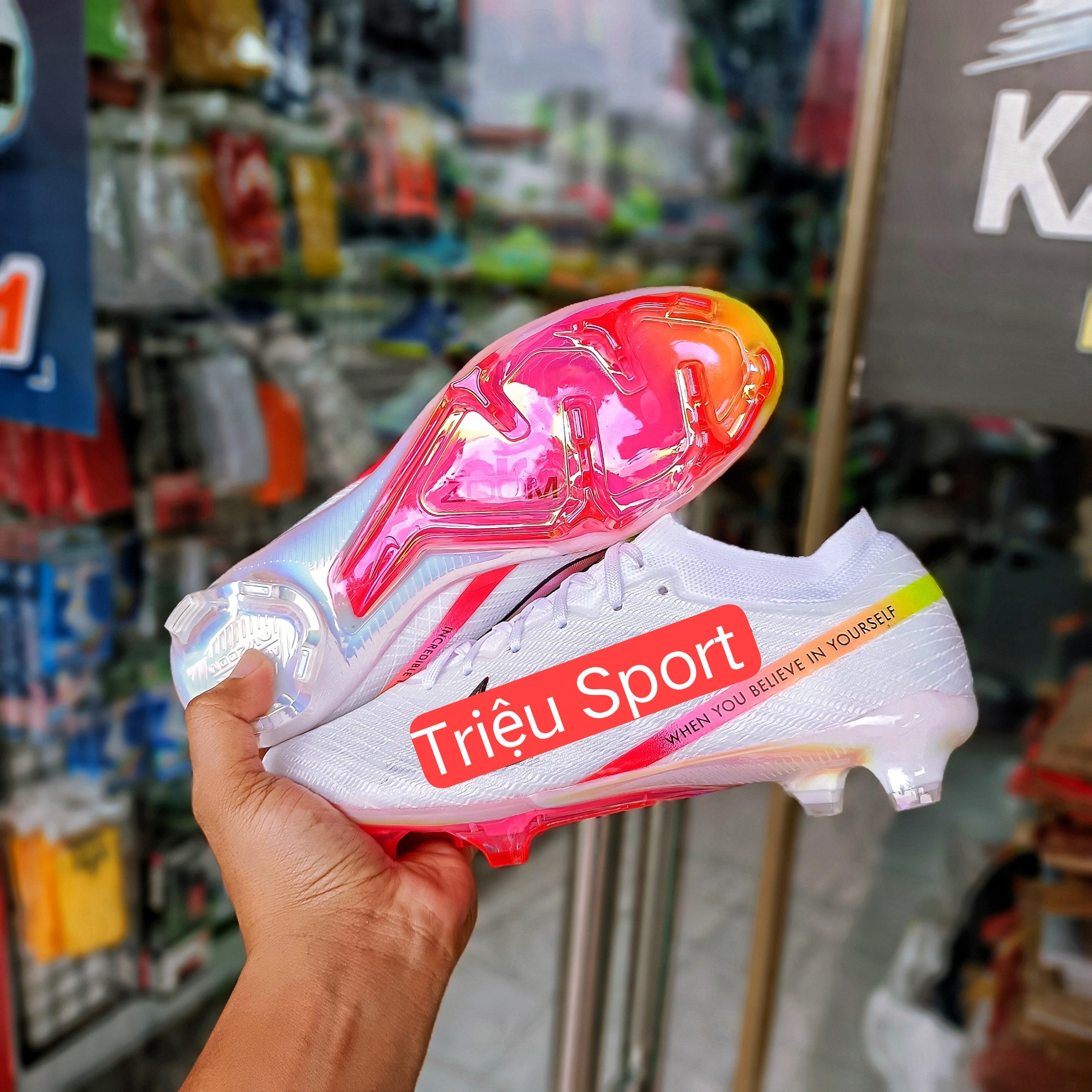 giày đá bóng mercurial vapor 15 elite ( tặng tất +  hộp )
