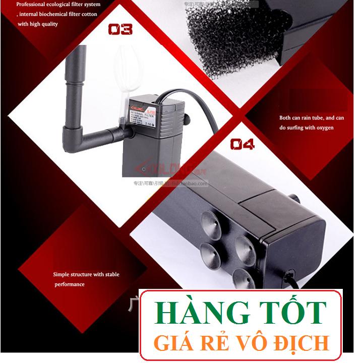 [HCM]Bơm chìm hồ cá 5w hoặc 8w + Dàn tưới mưa