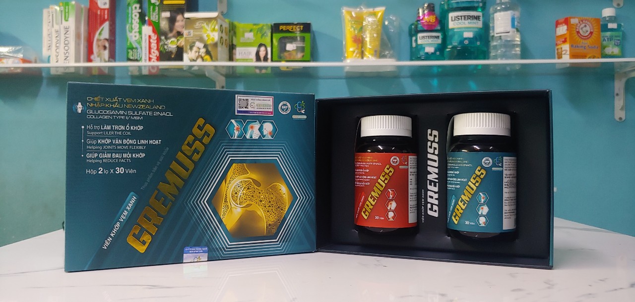 Viên khớp vẹm xanh GREMUSS