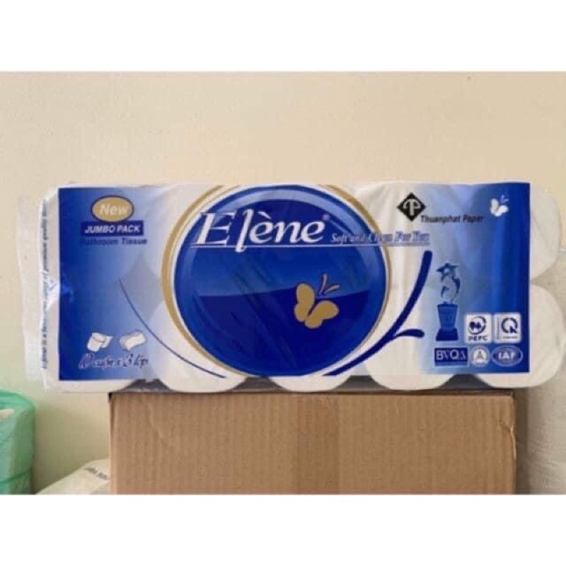 GIẤY VỆ SINH ELEN 3 LỚP HÀNG ĐẸP
