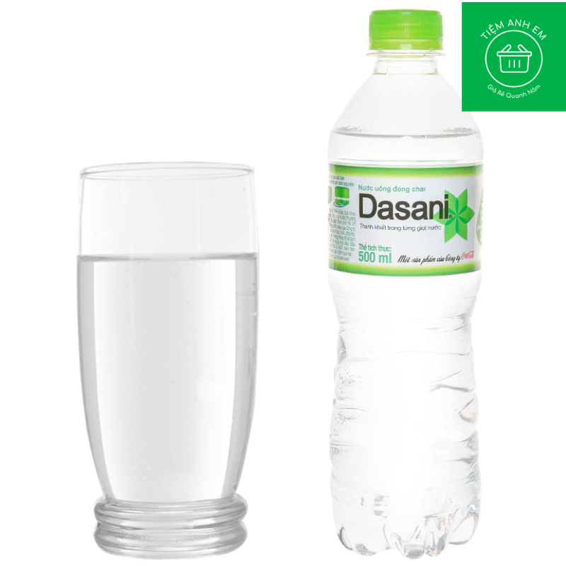 Nước tinh khiết Dasani chai 500ml