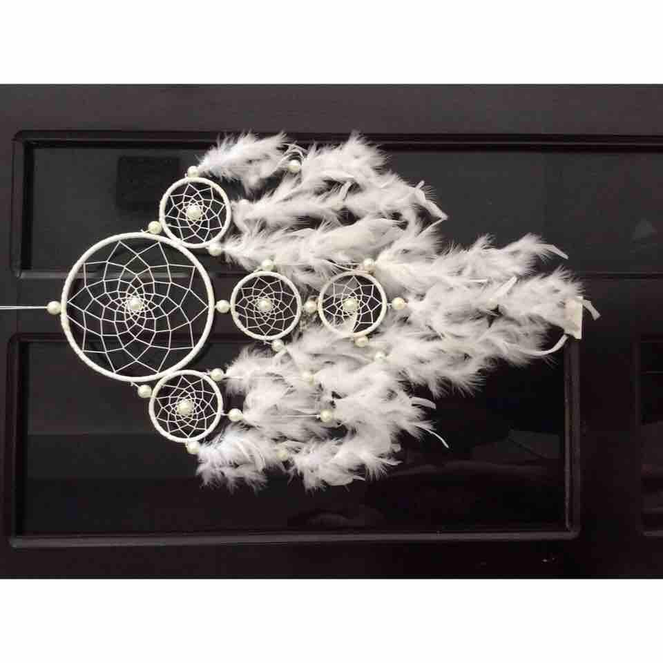Lông vũ làm dreamcatcher