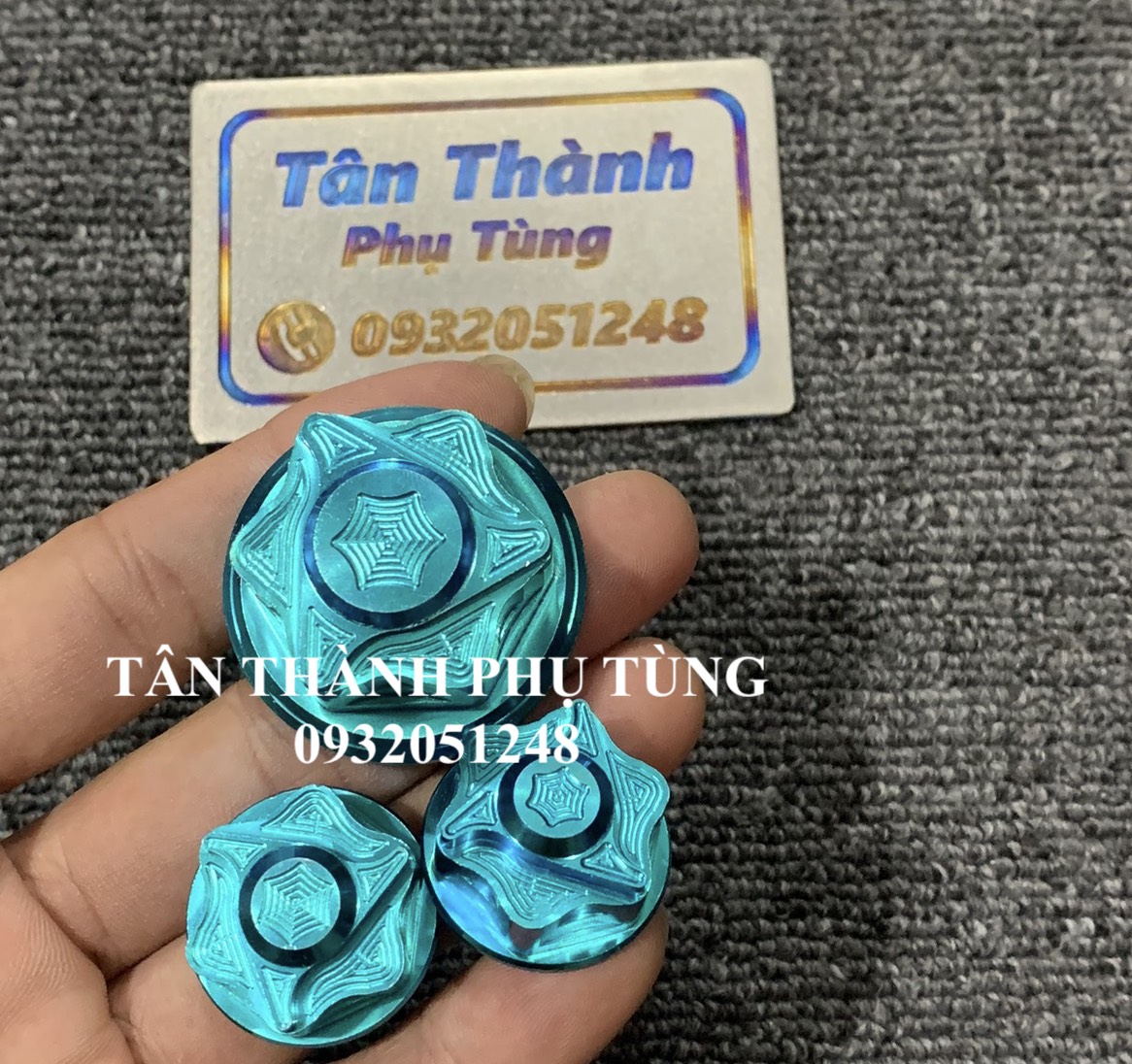 Ốc chảng ba Satria-Raider Fi(2018-2020) Xanh lục bảo