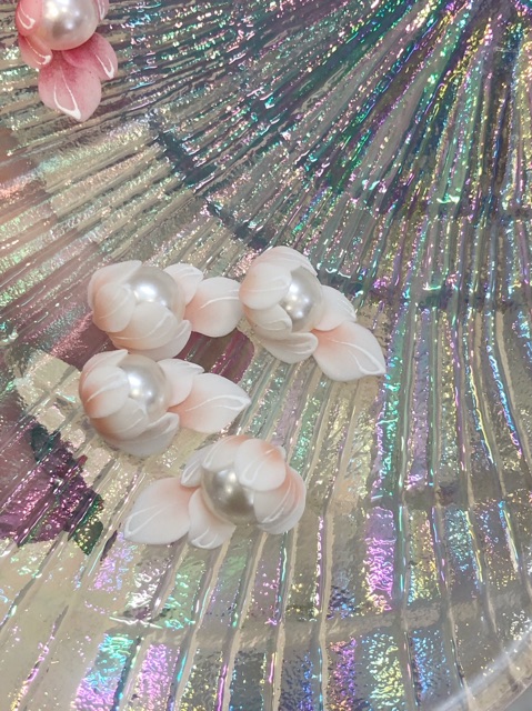 Phụ kiện nails- hoa bột- cúc trai