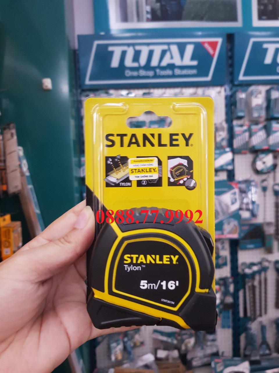 Thước Cuộn 5m Stanley Bản 19mm Stht36194 (Thước Dây 5m Thước Kéo 5m)