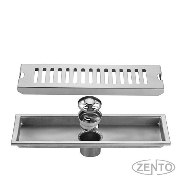 Thoát sàn inox Zento TS202L (20x10cm)