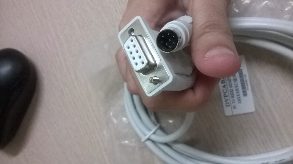 Cáp kết nối RS232 DVPCAB215 cho PLC Delta DVP