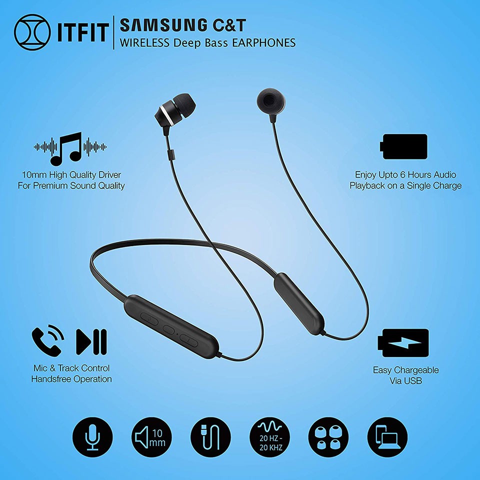 Tai nghe Bluetooth Samsung ITFIT A08C (GP-OAU019)