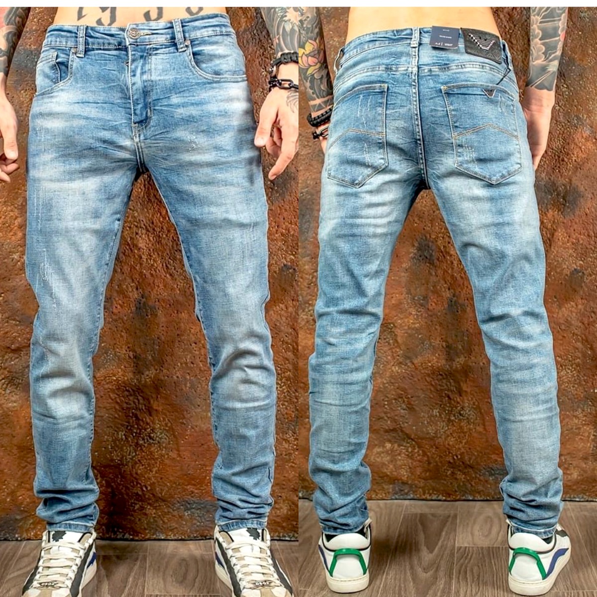 Quần jeans nam giá rẻ màu xanh wash quần bò nam thời trang phong cách trẻ trung quần dài nam đẹp quần nam giá rẻ NGỌC THẢO JEANS