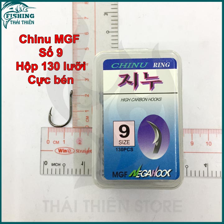 [HCM]Lưỡi câu cá carbon Chinu MGF