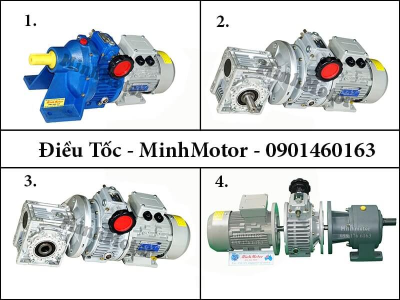 [HCM]Động Cơ Hộp Giảm Tốc 2 Cấp 3hp 2.2kw