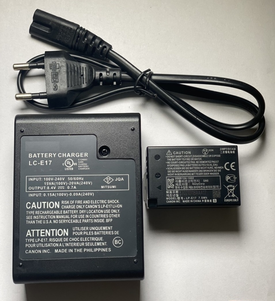 Sạc cho pin máy ảnh LP-E17