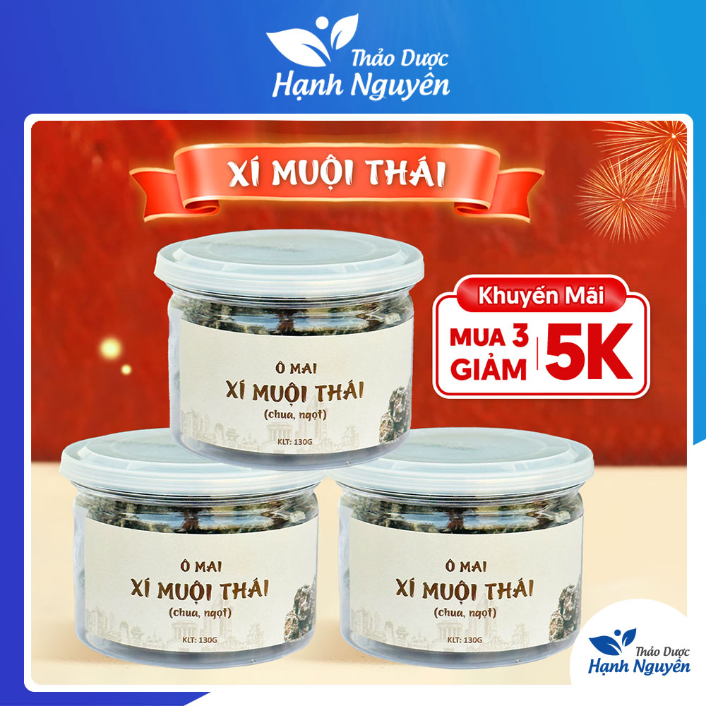 Xí muội thái ( ô mai xí muội chuẩn Thái Lan ) - Thảo dược hạnh nguyên
