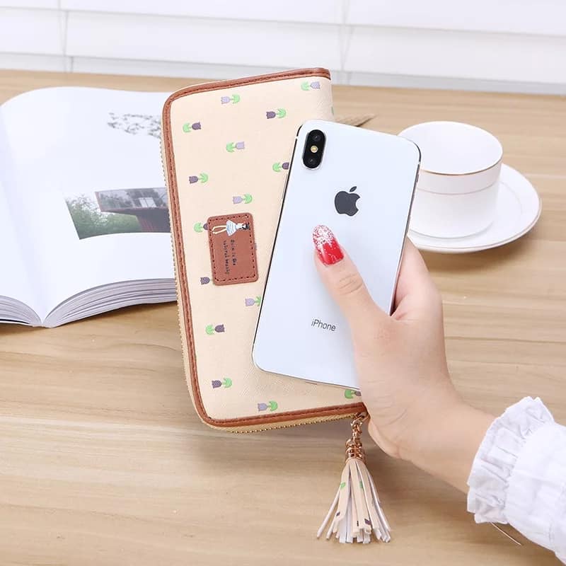Ví Dài Hoạ Tiết Hoa Nhí