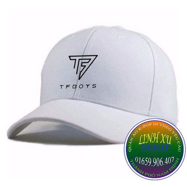 mũ nón TFBOYS in theo yêu cầu