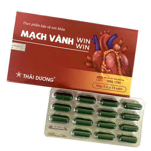 Mạch vành Win Win, hỗ trợ hoạt huyết, tăng cường lưu thông khí huyết