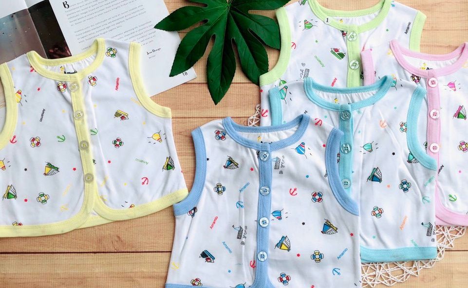 Áo Gile 2 Lớp Cotton Hình Họa Tiết Dễ Thương Cho Bé, Áo Gile Loại Đẹp