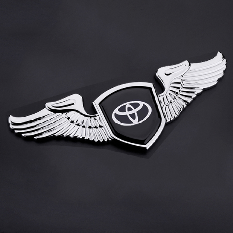 Logo 3D cao cấp gắn capo ô tô (TOY)