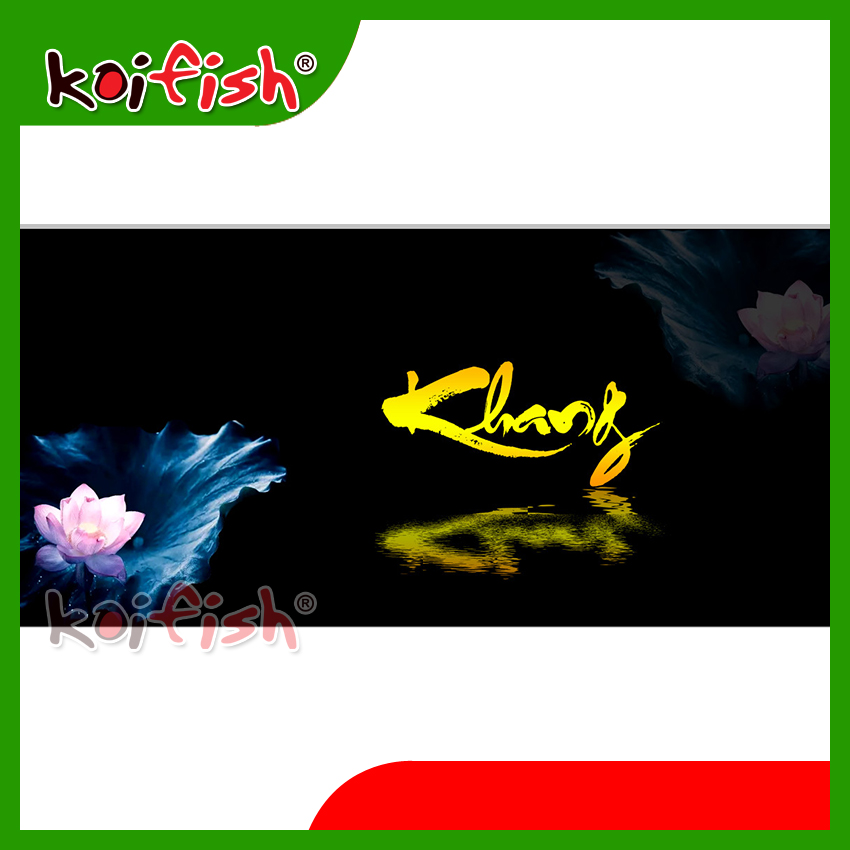 Tranh 3D Koifish, 120x40cm, độc đáo, siêu ấn tượng