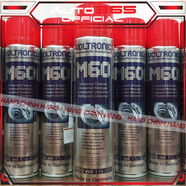 DUNG DỊCH TẨY RỬA ĐA NĂNG VOLTRONIC M60 [Hàng chính hãng]
