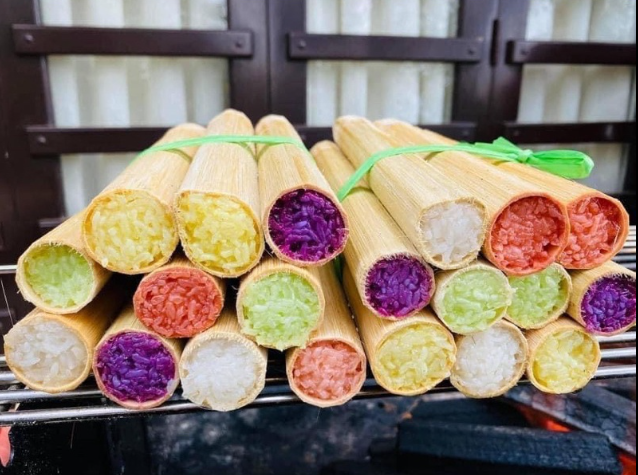 Cơm Lam Ngũ Sắc (Chọn Giao Hàng 2h giúp shop )
