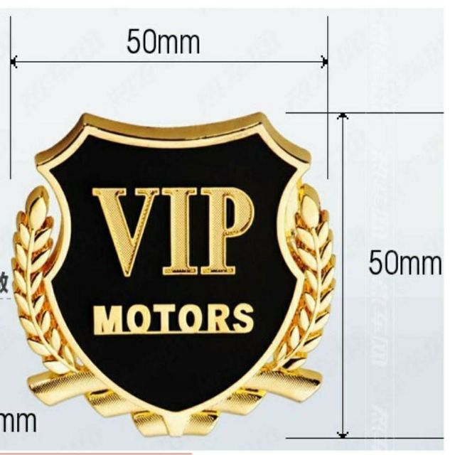 Logo trang trí ô tô, xe máy hình bông lúa Honda Yamaha