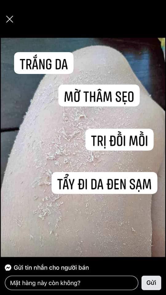 Kem body bong da handmade 1kg