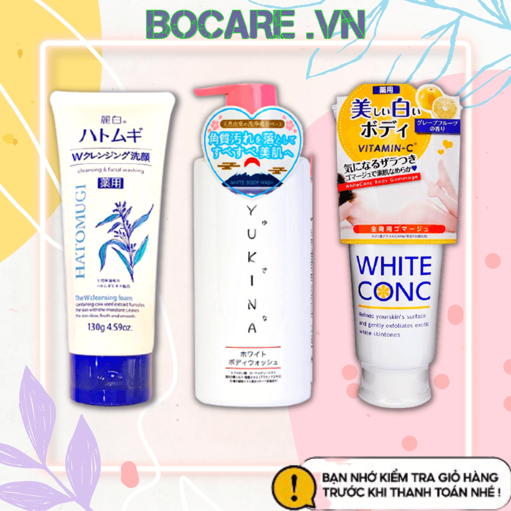 Combo dưỡng trắng da yukina
